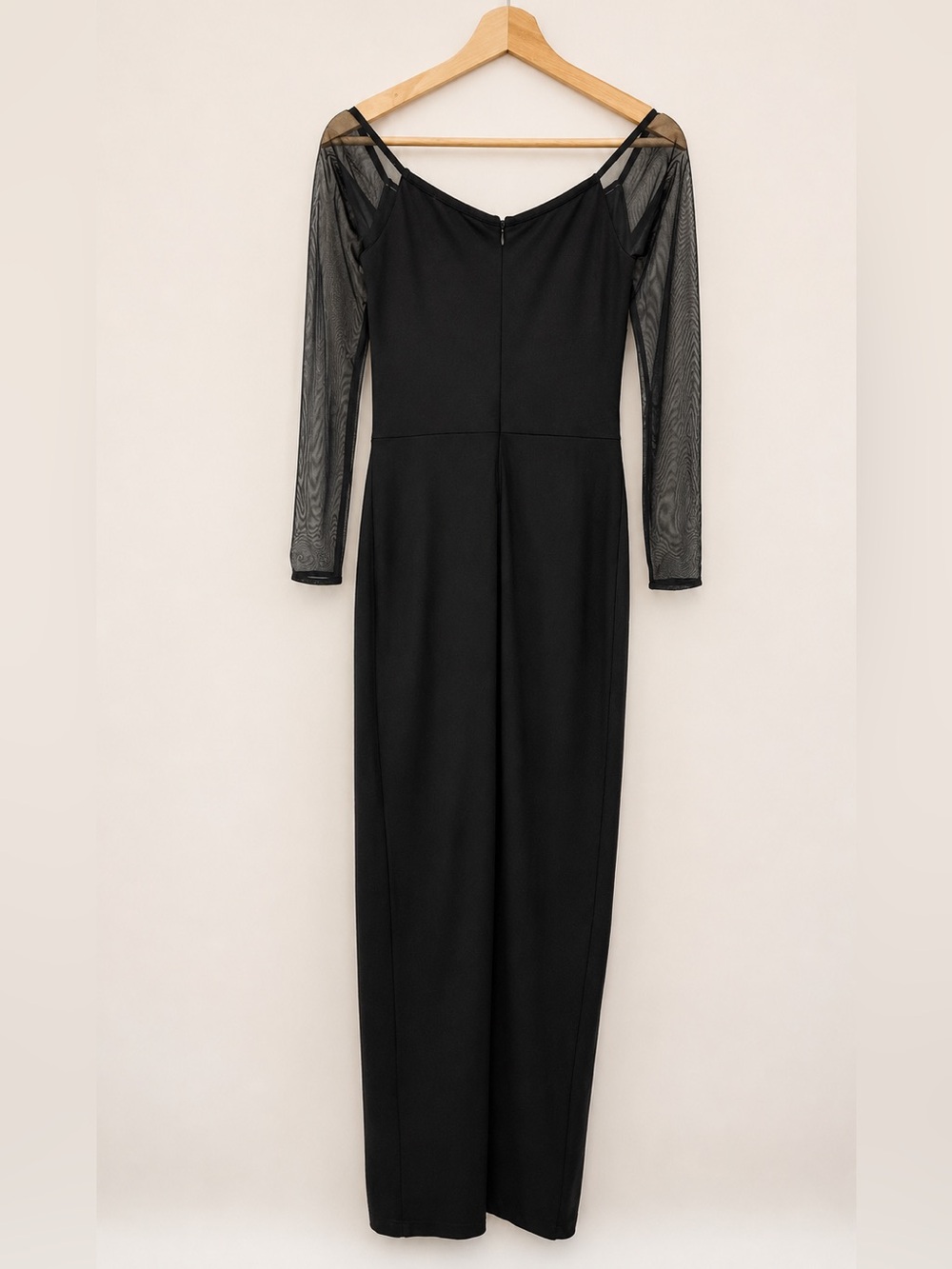 Marcella NYC Marian Dress Gown European Ponte Off Shoulder Size XS - Picture 12 of 17